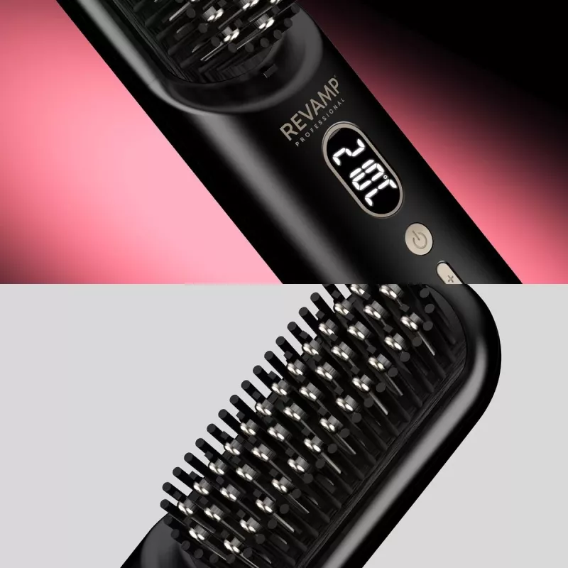 Revamp BR-1950 Straight & Go bezvadu jonu karstā suka