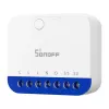 Sonoff MINI-DIM viedais mini Wi-Fi dimmera kontrolieris — kompakts iebūvējamais modulis LED/apgaismojuma dimmēšanai, saderīgs ar Matter