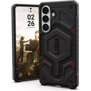 UAG Urban Armor Gear Monarch Pro Maciņš ar Magnētu Moduli Samsung Galaxy S26+ kevlar Melns
