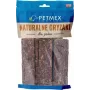 Suņu gardumi PETMEX Deer Stripes košļājamās sloksnes 200 g — brieža gaļa, bezgraudu, pieaugušiem suņiem