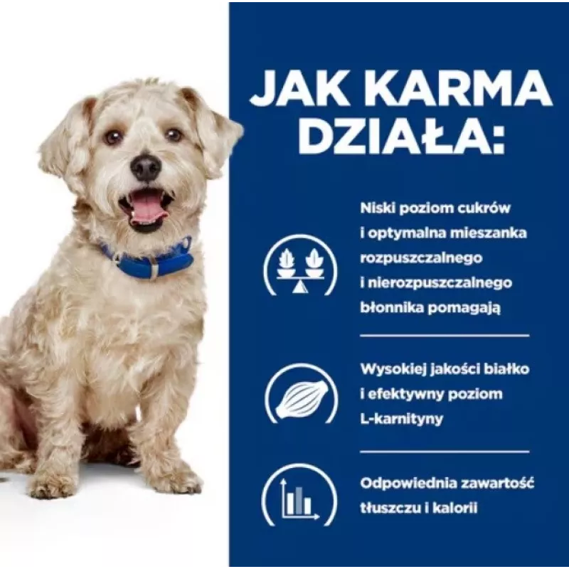 HILL'S Prescription Diet Diabetes Care Chicken - mitrā suņu barība - 370g