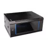 Sienas stiprinājuma skapis Extralink 4U 600x450 Melns