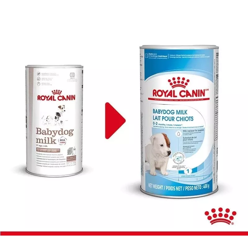 Royal Canin Babydog Milk kucēniem, 400 g bundžā