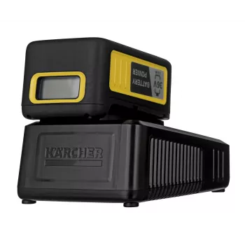 Akumulatora un lādētāja komplekts Karcher Starter Kit Battery Power 36/25 — 36 V, 2500 mAh, dzeltens