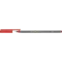 Finelainer pildspalva Edding 55 Fine Red – sarkana tinti, smalks gals, 1 gab.