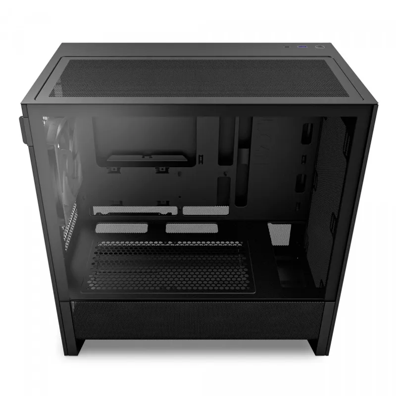 NZXT H3 Flow Micro ATX korpuss - Melns