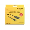 DeLOCK 85256 video kabeļa adapteris 2 m USB Type-C uz DisplayPort Melns