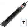 Lanview POWER STRIP 19 - 6 KONTAKTI - 1U (TUPS047)