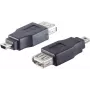 ShiverPeaks BS77051 USB A uz Mini USB B dzimuma mainītājs