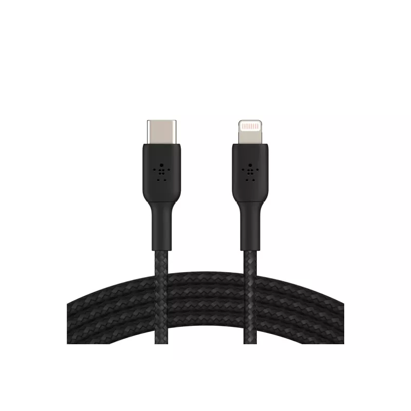 Lightning kabelis Belkin CAA004BT2MBK 2 m Melns