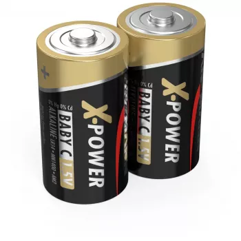 ANSMANN X-Power sārma baterija, (C), 2 gab. iepakojums (5015623), 7500mAh