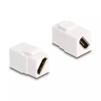 DeLOCK Keystone Modulis HDMI sievišķais-sievišķais diagonāls 8K 60 Hz balts