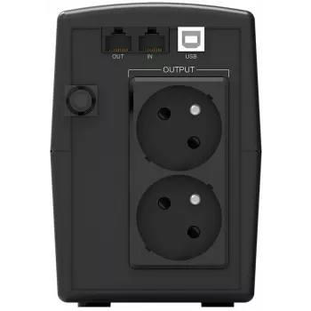 PowerWalker VI 600 STL Line-Interactive 0.6 kVA 360 W 2 AC izejas