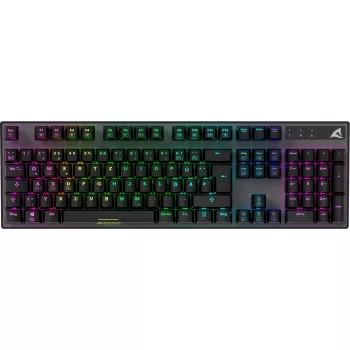 Mehāniskā tastatūra Sharkoon SKILLER SGK20 Brūnie slēdži