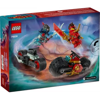 LEGO NINJAGO 71838 Kai motocikla ātruma sacīkste — 79 gabali, 2 minifigūras, 6+ gadi