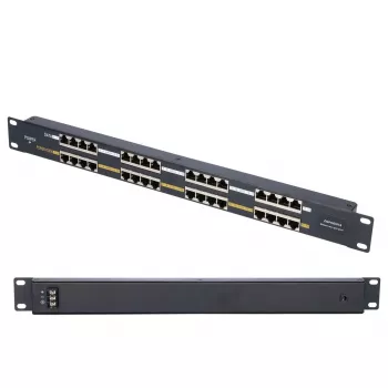 Extralink PoE Injector 16 Portu 16x 100Mb/s RJ45, Rackmount