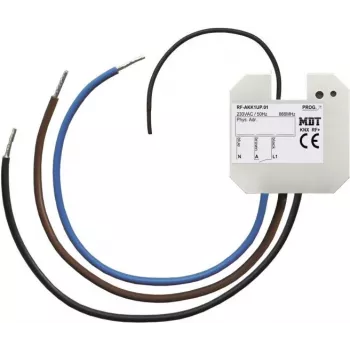MDT RF-AKK1UP.01 KNX RF+ bezvadu komutācijas izpildmehānisms 1-kanāls, UP, 10A