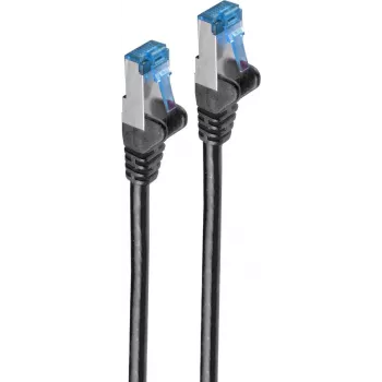 ShiverPeaks BS75711-S Melns 1 m Cat6a S/FTP tīkla kabelis