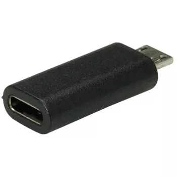 VALUE USB-Adapter - USB-C (siev.) abpusējs uz Micro-USB B (tēviņš)