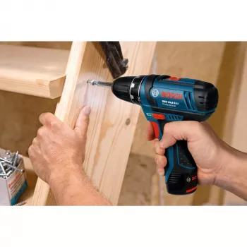 Bosch GSR 12V-15 Professional urbjskrūvgriezis 650 g Melns, Zils, Sarkans, Sudrabs