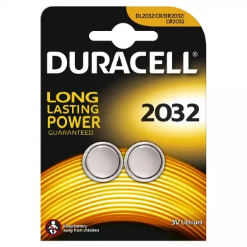 Duracell 2032 CR2032 litija baterija, 2 gab.