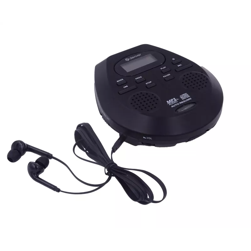 Pārnēsājams CD atskaņotājs Denver DMP-395B Melns MP3 atskaņošana LCD displejs