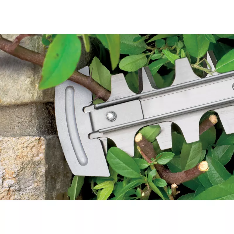 Elektriskie dzīvžogu šķēres Bosch EasyHedgeCut 18-45 — 45 cm dubultā asmens, 18V akumulators, 2.3 kg