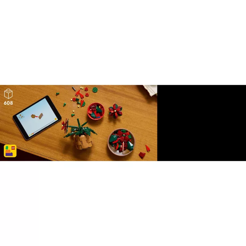 LEGO ICONS 10370 Poinsettia