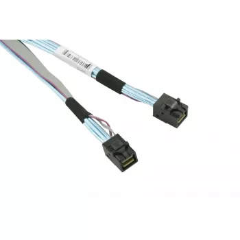 Super Micro Supermicro iekšējais SAS kabelis - SAS 12Gbit/s - 4x Mini SAS HD (SFF-8643) (vīriešu) uz 4x Mini SAS HD (SFF-8643) (vīriešu) - 80 cm (CBL-SAST-0531)