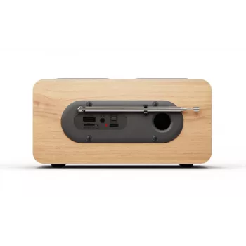 Pārnēsājamais radio BLAUPUNKT DR10CR DAB+/FM, Bluetooth 5.3, LCD, 2W, 1800mAh akumulators, teleskopiskā antena