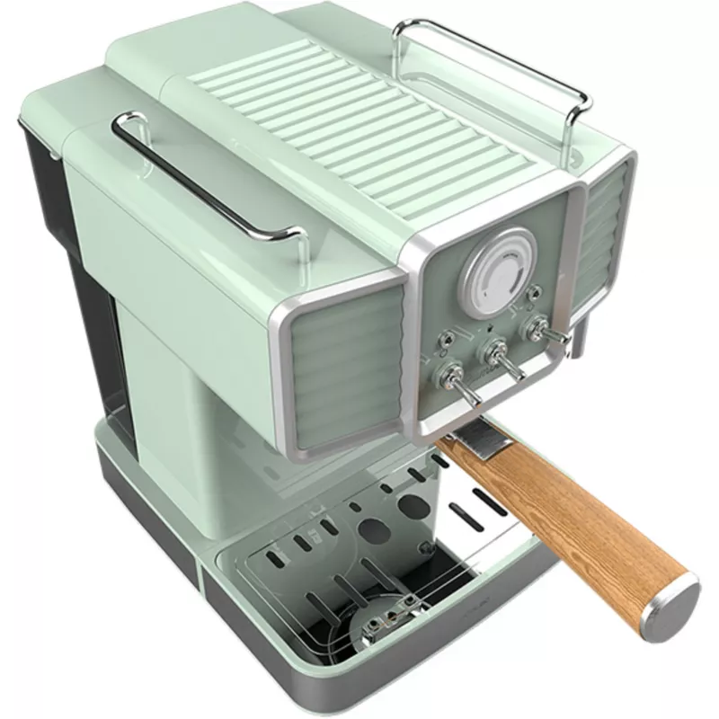 Cecotec 1576 Power Espresso 20 Tradizionale Light espresso kafijas aparāts, 20 bar, 1350 W, 1,5 l, gaiši zaļš