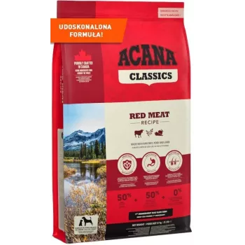ACANA Classics Red Meat - sausā barība suņiem - 9,7 kg