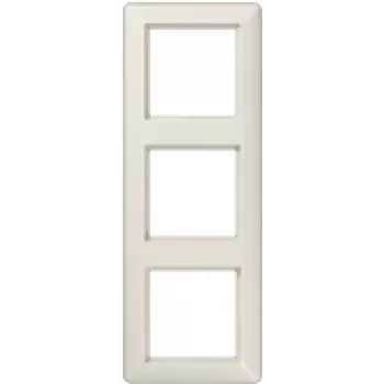 JUNG AS 583 pārsega plāksne ziloņkaula krāsā — Duroplast, 80.5×222.5 mm