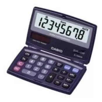 Casio SL-100VER kalkulators - 8 cipari - saules panelis, baterija (SL-100VER)