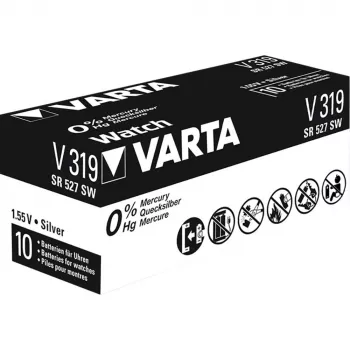 Vienreizējās lietošanas baterija Varta V319