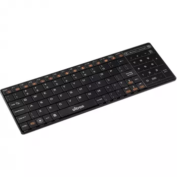 Ultron UMT-BT bezvadu Bluetooth tastatūra QWERTZ vācu melna