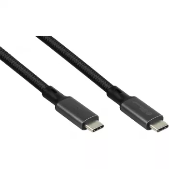 Goodconnections 2404-MT015S USB kabelis melns