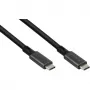 Goodconnections 2404-MT015S USB kabelis melns