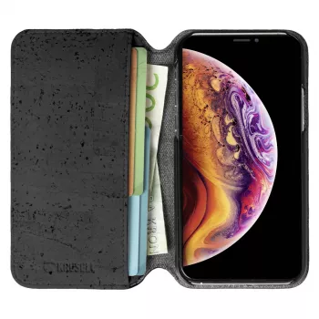Folio Maciņš Krusell Birka iPhone 11 Pro Max 16.5 cm Melns