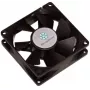 Datora korpusa ventilators Silverstone FN81, 80 mm, melns