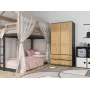 Topeshop SZAFA MALWA AN/AR K bedroom wardrobe/closet 5 shelves 2 durvis(s)