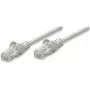 Intellinet tīkla vads Cat5e 1.5m pelēks CCA U/UTP PVC RJ45 zeltīti kontakti bezķēdes