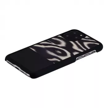 Korpuss iPhone 11 Pro man and wood — leopard melns aizsargmaciņš