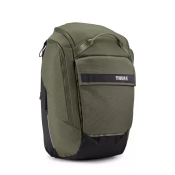 Thule 5092 Paramount Hybrid Pannier 26L Soft Green – hibrīda soma velosipēdam un mugursomai