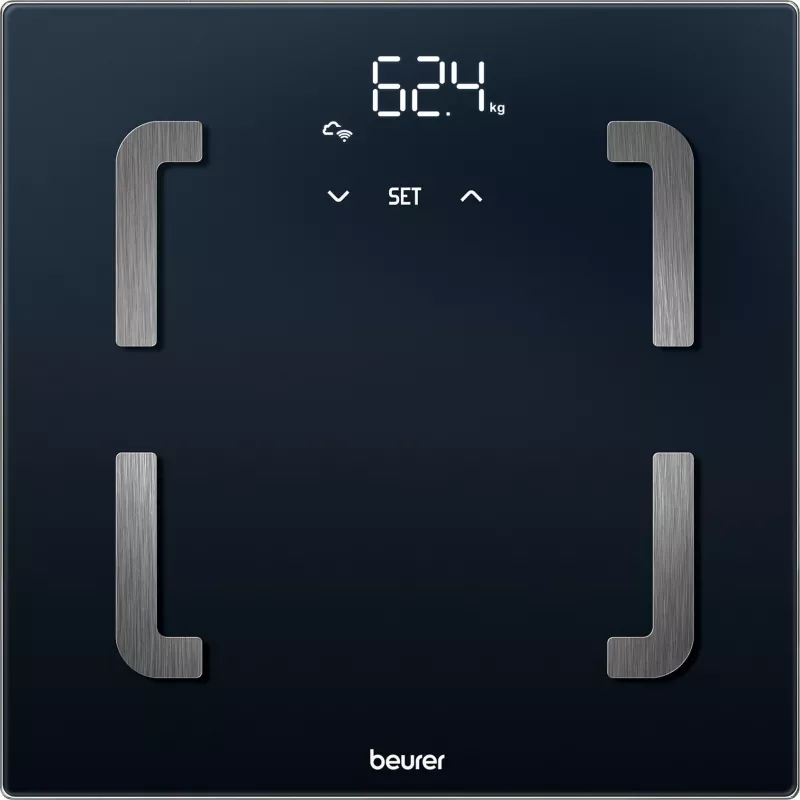 Beurer BF 880 WIFI analīzes svari, maks. svars 180 kg, melni (76008)