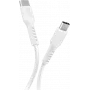 SBS TECABLETCC10W USB kabelis USB 2.0 1 m USB-C balts