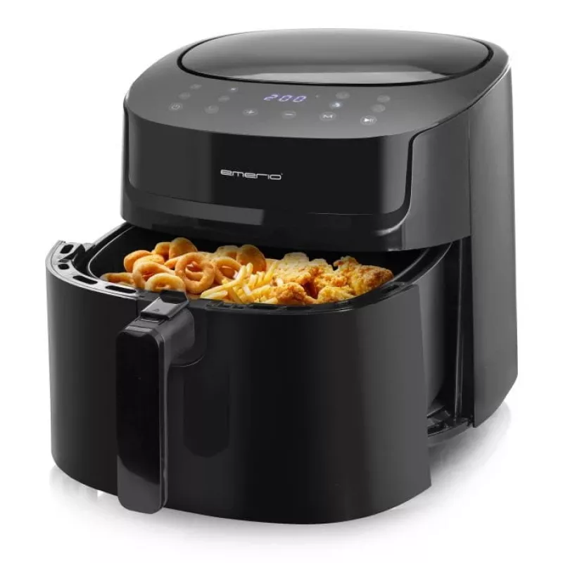 Gaisa fritieris Emerio AF-129622.1 7.2 L 1800 W Melns