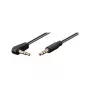 Microconnect AUDLL1A audio kabelis 1 m 3.5mm Melns