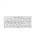 CHERRY STREAM TKL tastatūra USB QWERTZ Vācu Baltā
