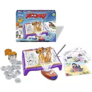 Xoomy Maxi Disney A4 Galda Projekcijas Zīmēšanas Komplekts